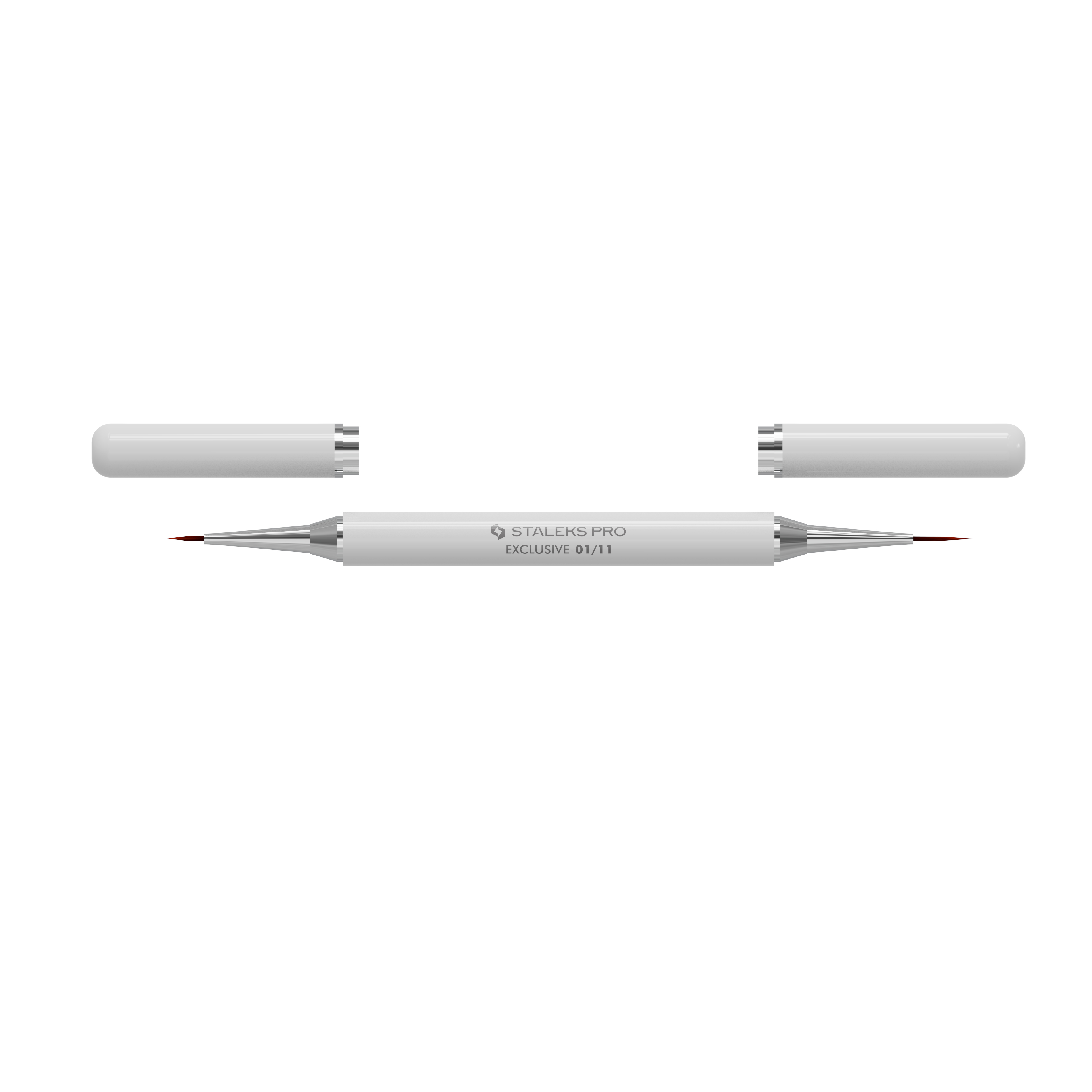 Pędzelek Dwustronny Exclusive Liner 7 mm /do żelu 12 mm