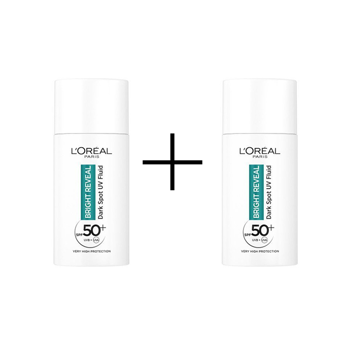 Loreal Bright Reveal Krem na Przebarwienia SPF50+ 50ml 1+1