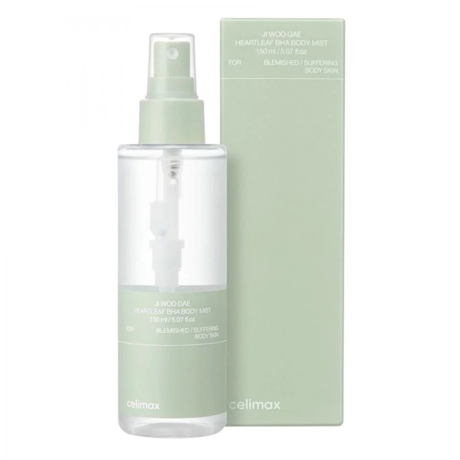Ji Woo Gae Heartleaf Bha Body Mist Mgiełka do Ciała na Niedoskonałości
