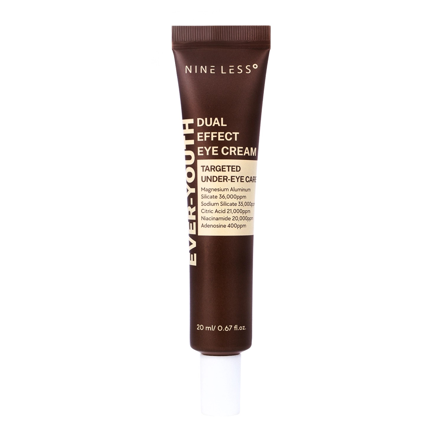 Nine Less Ever-Youth Dual Effect Eye Cream Liftingujący Krem Pod Oczy