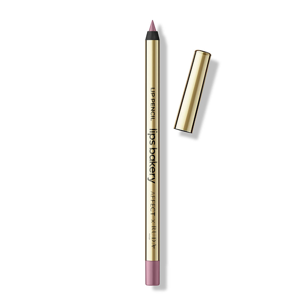 Карандаш для губ Affect Lips Bakery Long Lasting, кремовый, оттенок Rose Mousse, 1,2 г