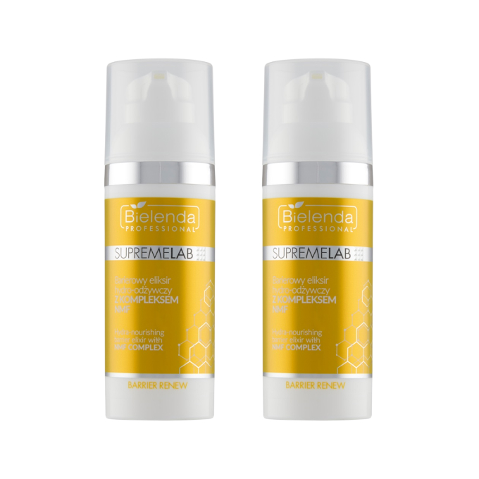Эликсир для лица Bielenda Professional SupremeLAB Barrier Renew барьерный, увлажняющий и питательный, 2 x 50 мл