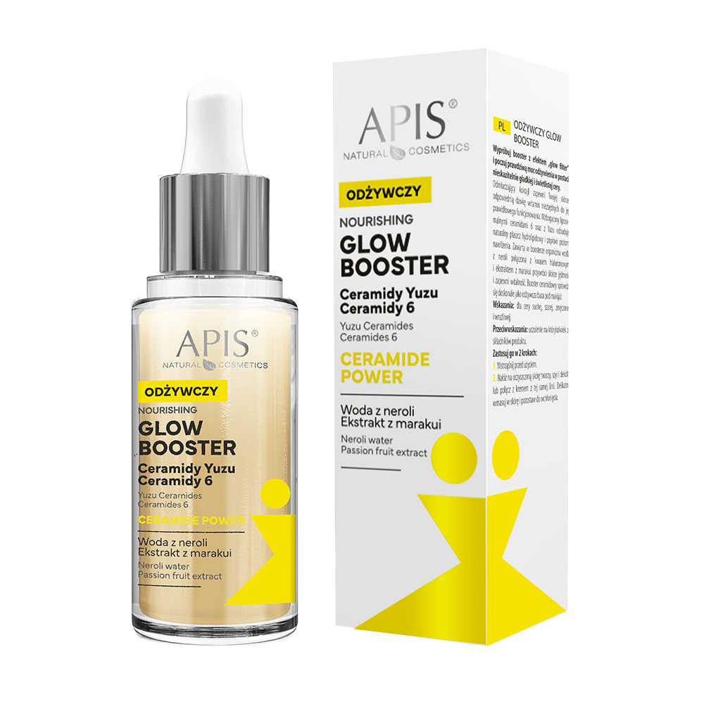 Набор бустеров для лица Apis Ceramide Power Glow Booster с керамидами, осветляющие, 2 × 30 мл — фото 2