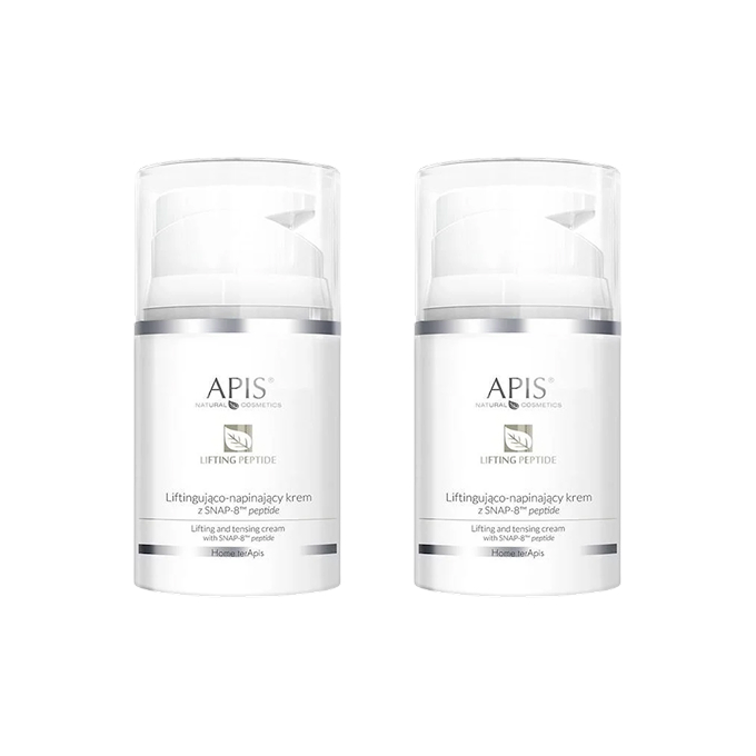 Набор кремов для лица Apis Lifting Peptide лифтинг, с пептидами, для зрелой кожи, 2 × 50 мл