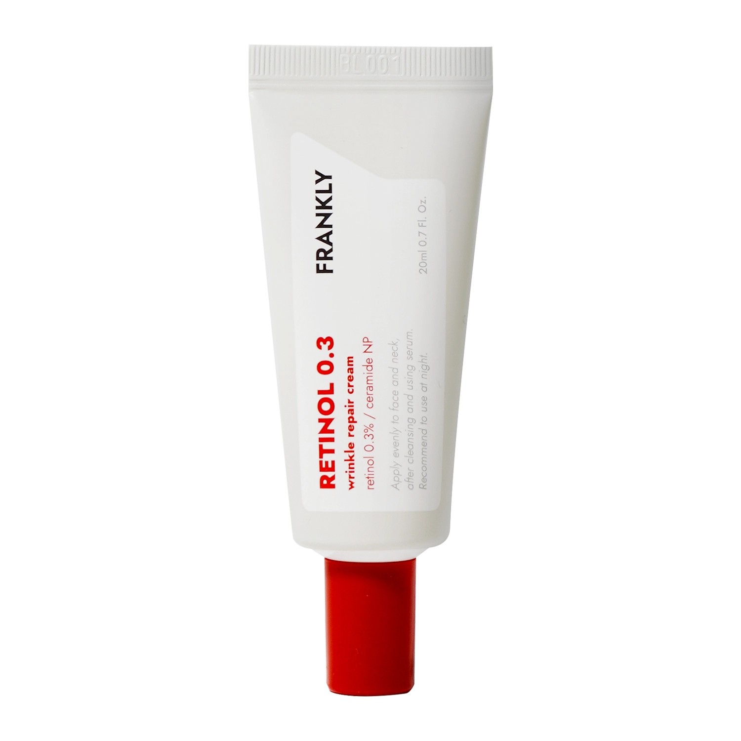 Крем для лица Frankly Retinol 0.3% Cream против морщин, с ретинолом 0,3%, 20 мл