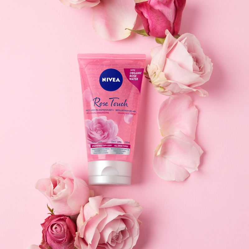 Набор Nivea: мицеллярный гель Rose Touch и дневной крем Luminous630 SPF 50, 150 мл, 40 мл — фото 5