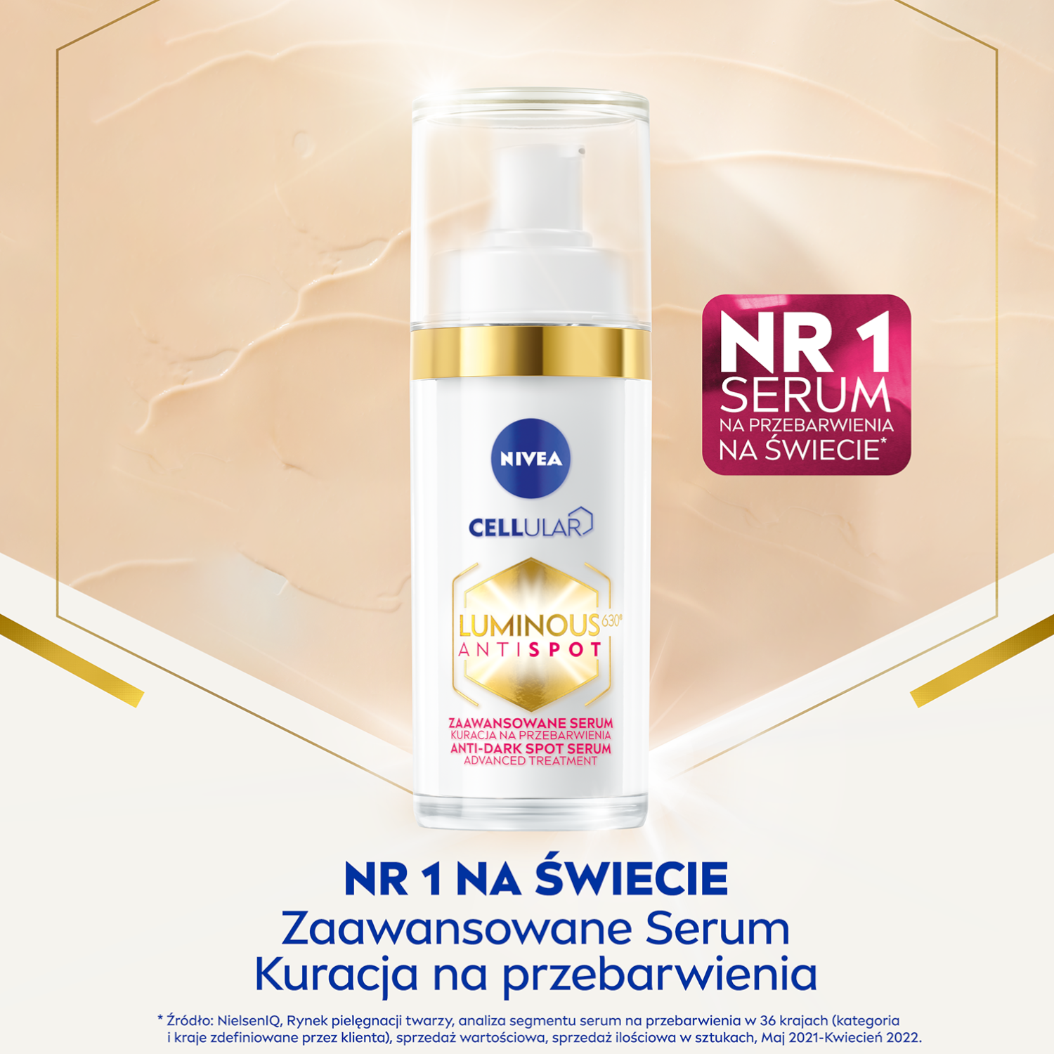 Набор из 2 сывороток для лица Nivea Cellular Luminous630, против пигментных пятен, по 30 мл — фото 3