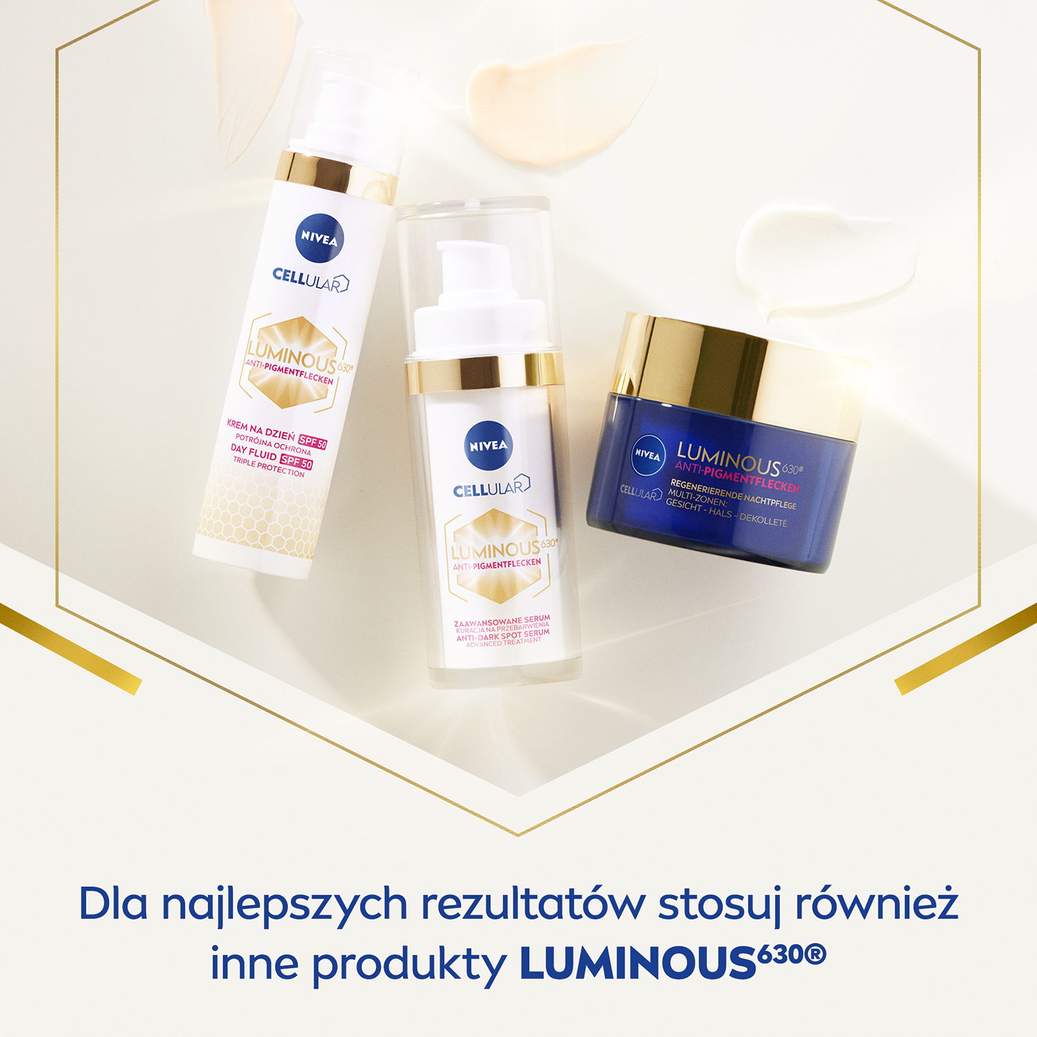 Набор из 2 сывороток для лица Nivea Cellular Luminous630, против пигментных пятен, по 30 мл — фото 6