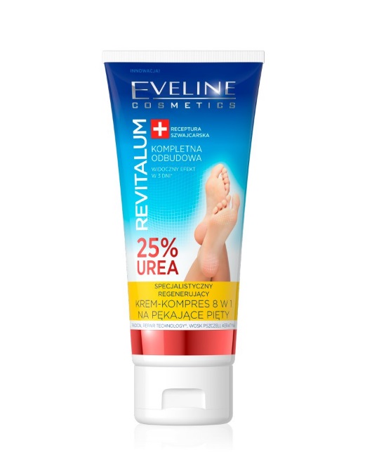 Eveline Revitalum Krem-Kompres do Stóp 25% UREA