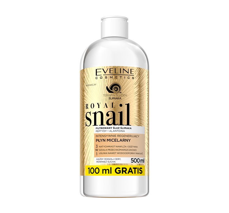 Eveline Royal Snail Regenerujący Płyn Micelarny