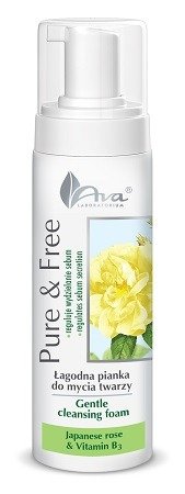 Pure&Free Łagodna Pianka do Mycia Twarzy