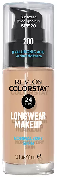 ColorStay Podkład Cera Sucha i Normalna 200 Nude z pompką