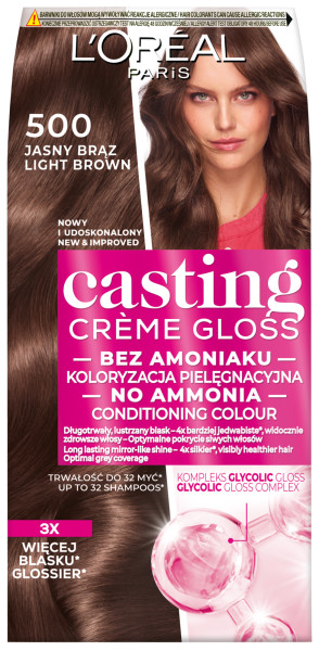 Casting Creme Gloss Farba 500 Jasny Brąz