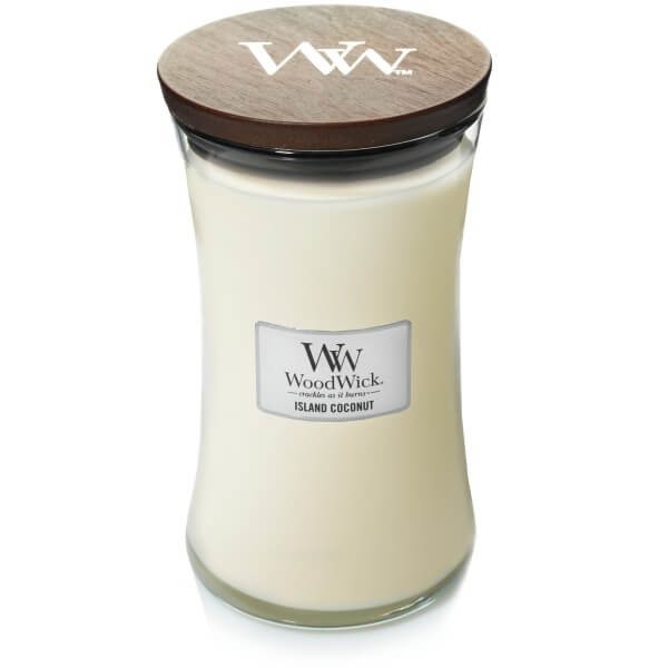 Świeca w Dużym Słoiku Island Coconut
