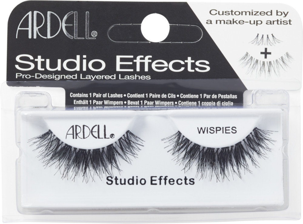 Studio Effects sztuczne rzęsy Wispies. Black