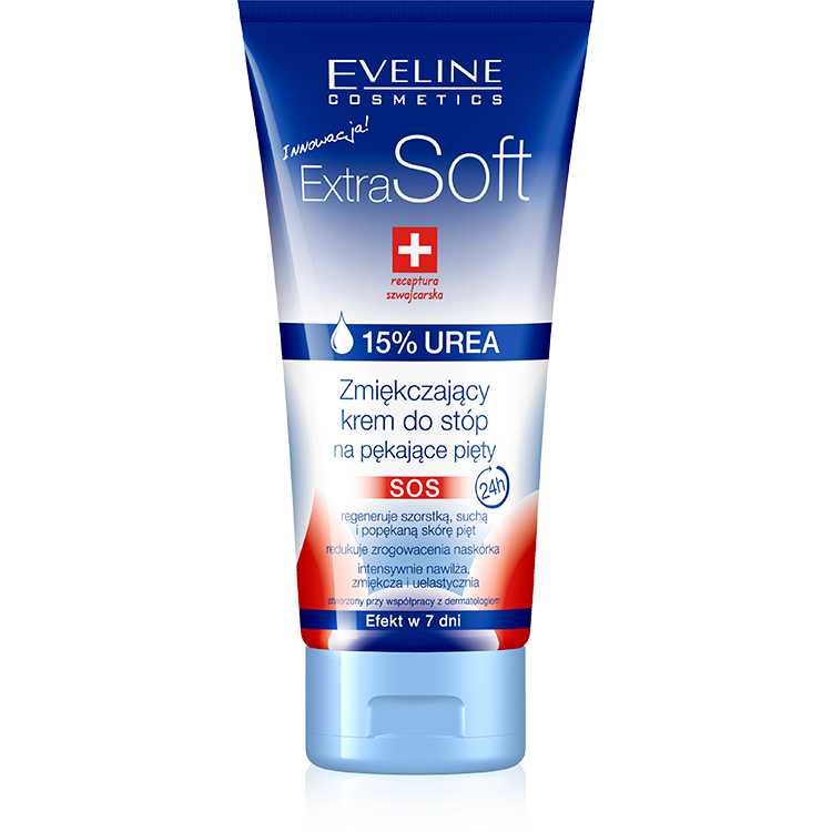 Eveline Zmiękczający Krem do stóp na pękające pięty Extra Soft