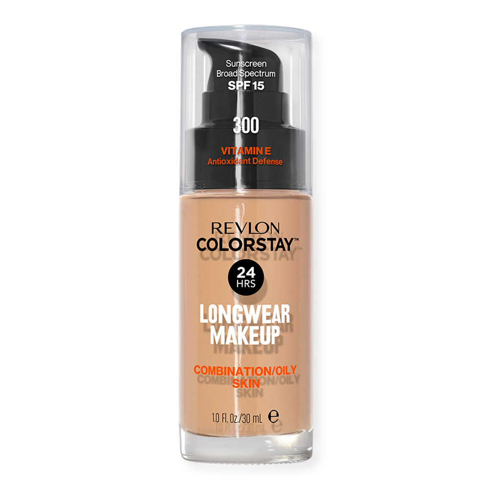 ColorStay Podkład Cera Tłusta i Mieszana 300 Golden Beige z pompką
