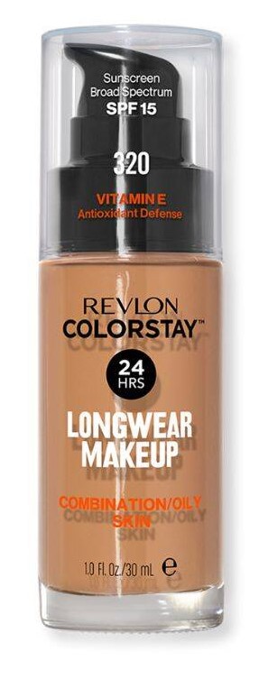 ColorStay Podkład Cera Tłusta i Mieszana 320 True Beige z pompką