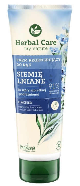 Herbal Care Krem odżywczy do rąk Siemię Lniane