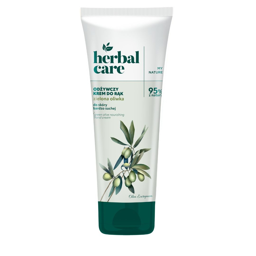 Herbal Care Odżywczy Krem do Rąk Zielona Oliwka