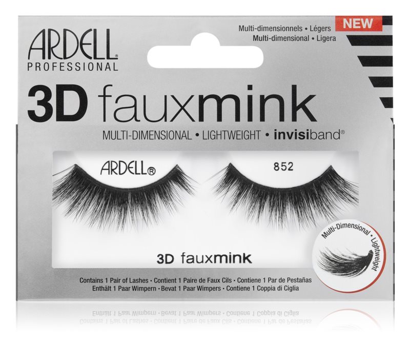 Rzęsy w Paskach 3D Faux Mink 852