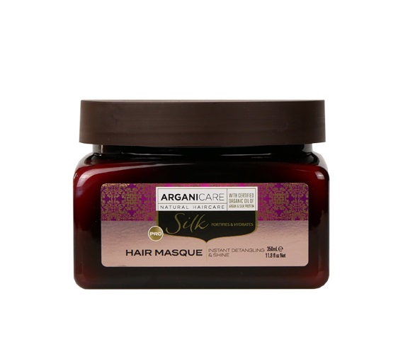 Hair Masque Silk Maska do włosów z białkiem jedwabnym i olejkiem arganowym