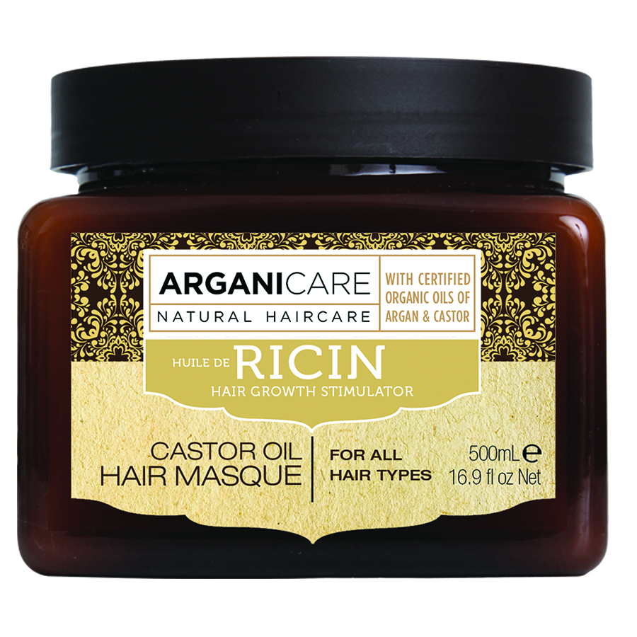 Maska Stymulująca Wzrost Włosów Castor Oil