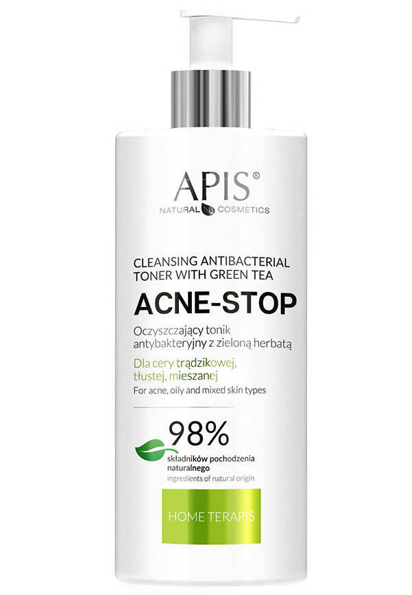 Acne-Stop Home TerApis tonik łagodząco-oczyszczający do cery tłustej i problematycznej