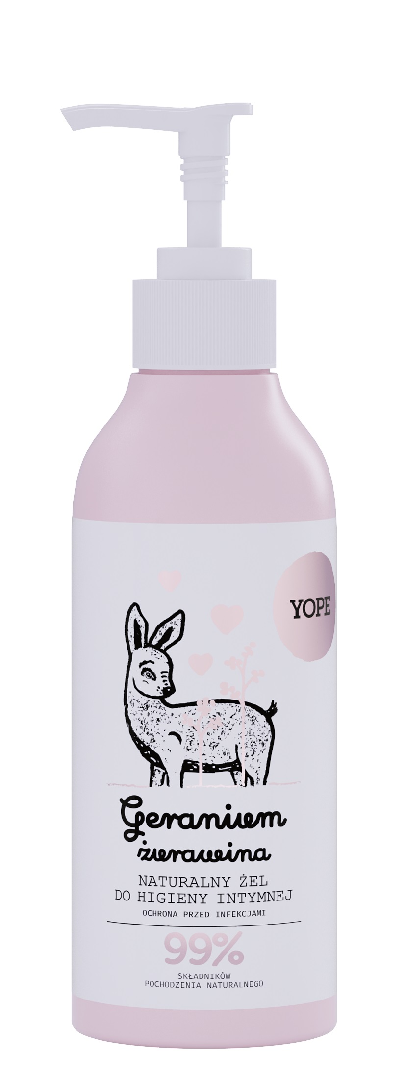 Płyn do Higieny Intymnej Geranium i Żurawina