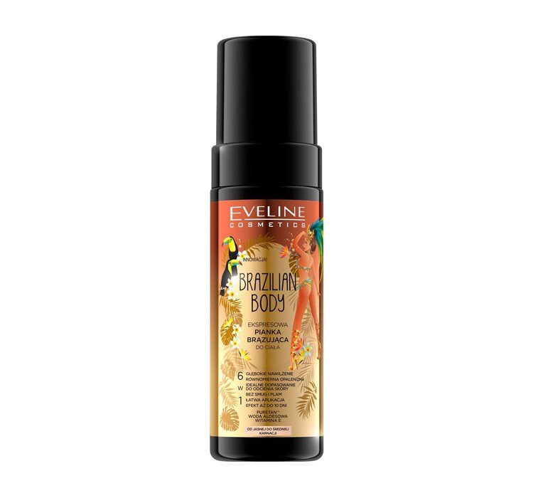 Eveline Brazilian Body Pianka Brązująca do Ciała