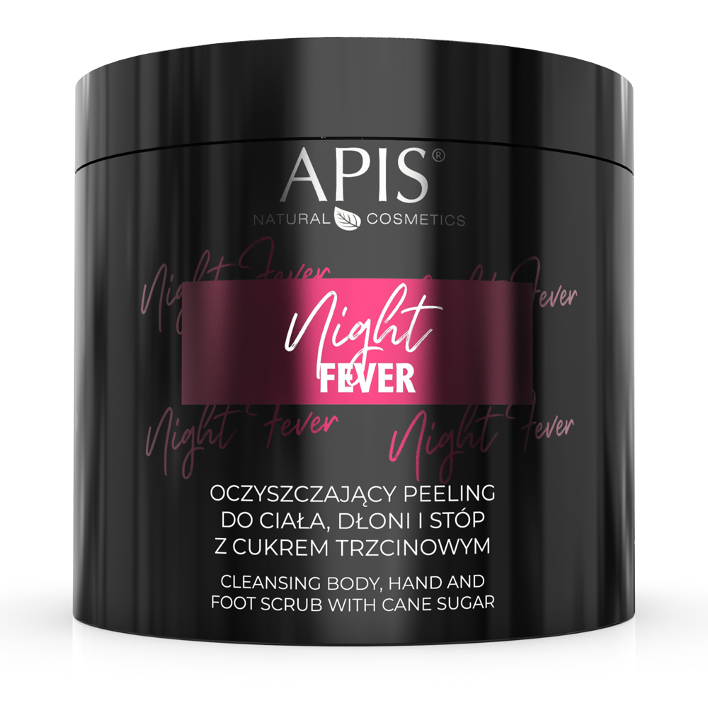 Night Fever oczyszczający cukrowy peeling do ciała