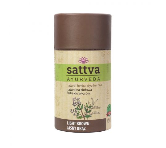 Naturalna Henna - Ziołowa Farba do Włosów Light Brown