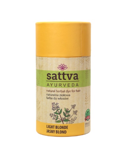 Naturalna Henna - Ziołowa Farba do Włosów Light Blonde