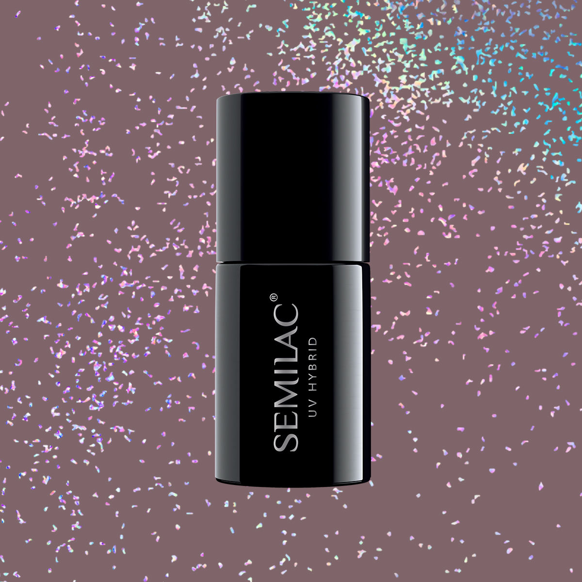 Lakier Hybrydowy Shimmer Dust 322 Brown