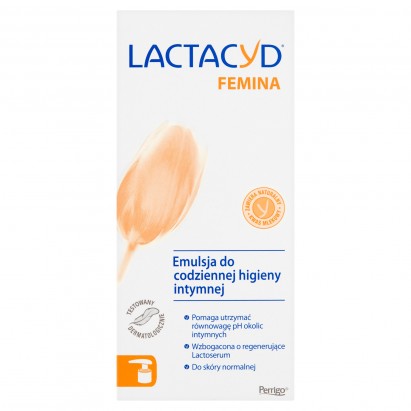 Lactacyd Delikatna Emulsja do Codziennej Higieny Intymnej