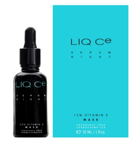 LIQ CE Serum Night 15% Vitamin E Serum na Noc