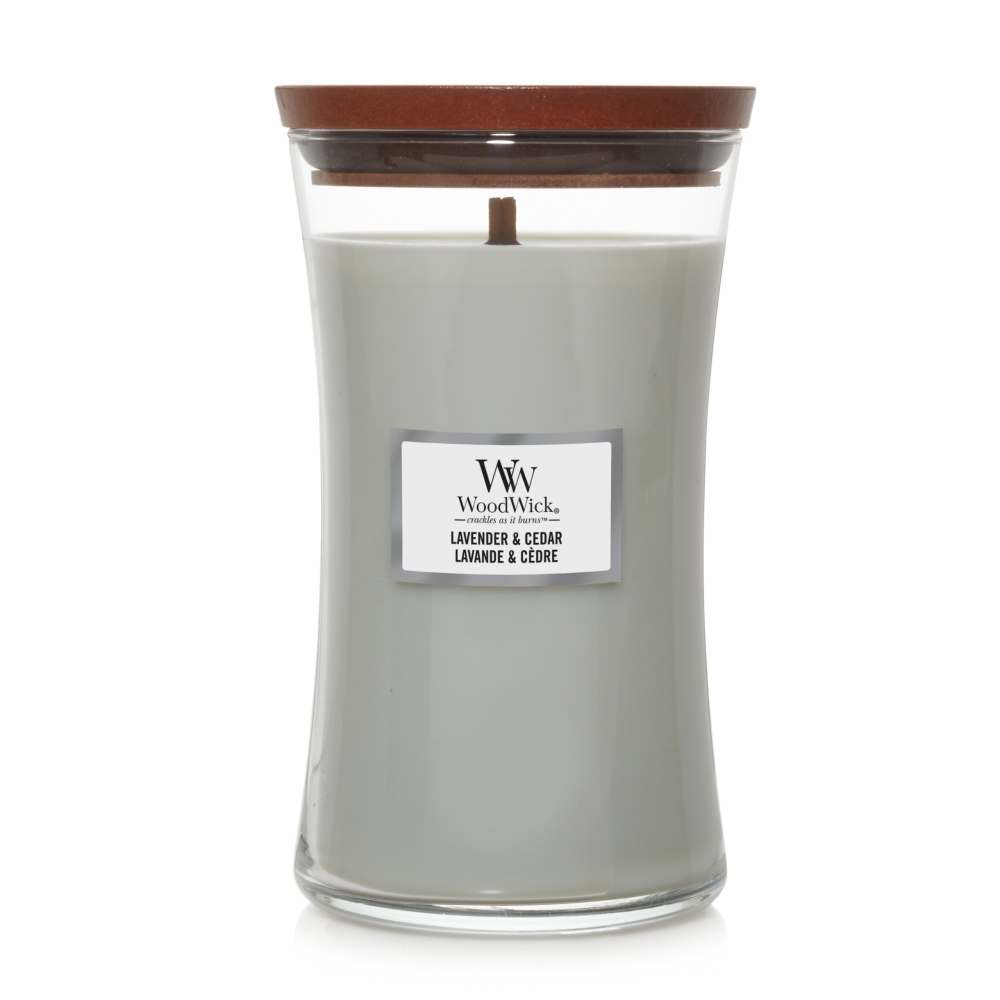 Świeca w Dużym Słoiku Lavender & Cedar