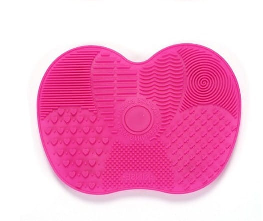 Silicone Make-up Brush Wash Matte Pink mata czyszcząca na pędzle
